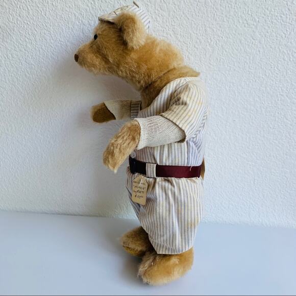 Vintage Bearly There Baseball Teddy Bear - Picture 7 of 13